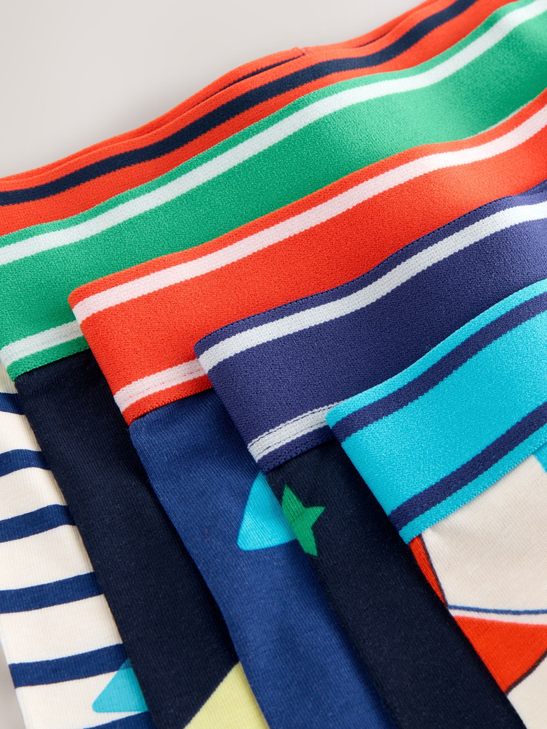 Multi Stars & Stripes - Verpakking van 5 trunks met motief (1,5-16jr)
