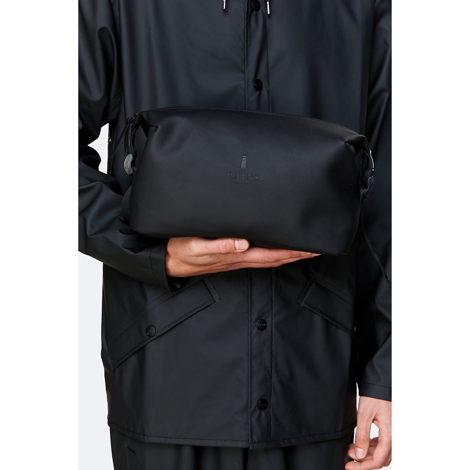 Rains Hilo Wash Bag W3 black