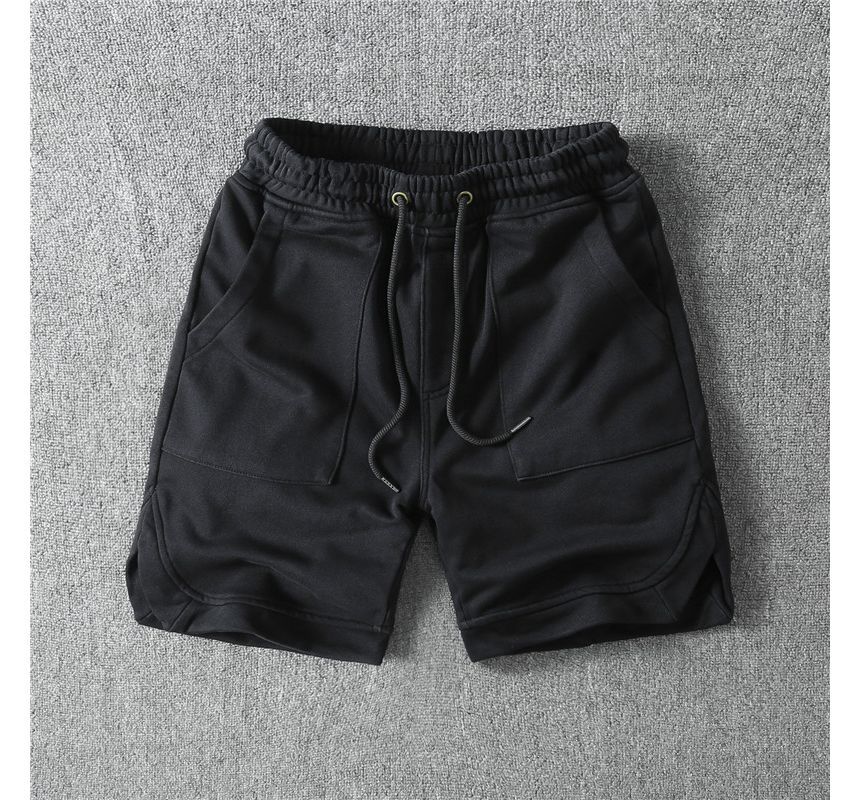 Acrius - Effen joggingbroek met trekkoord in de taille