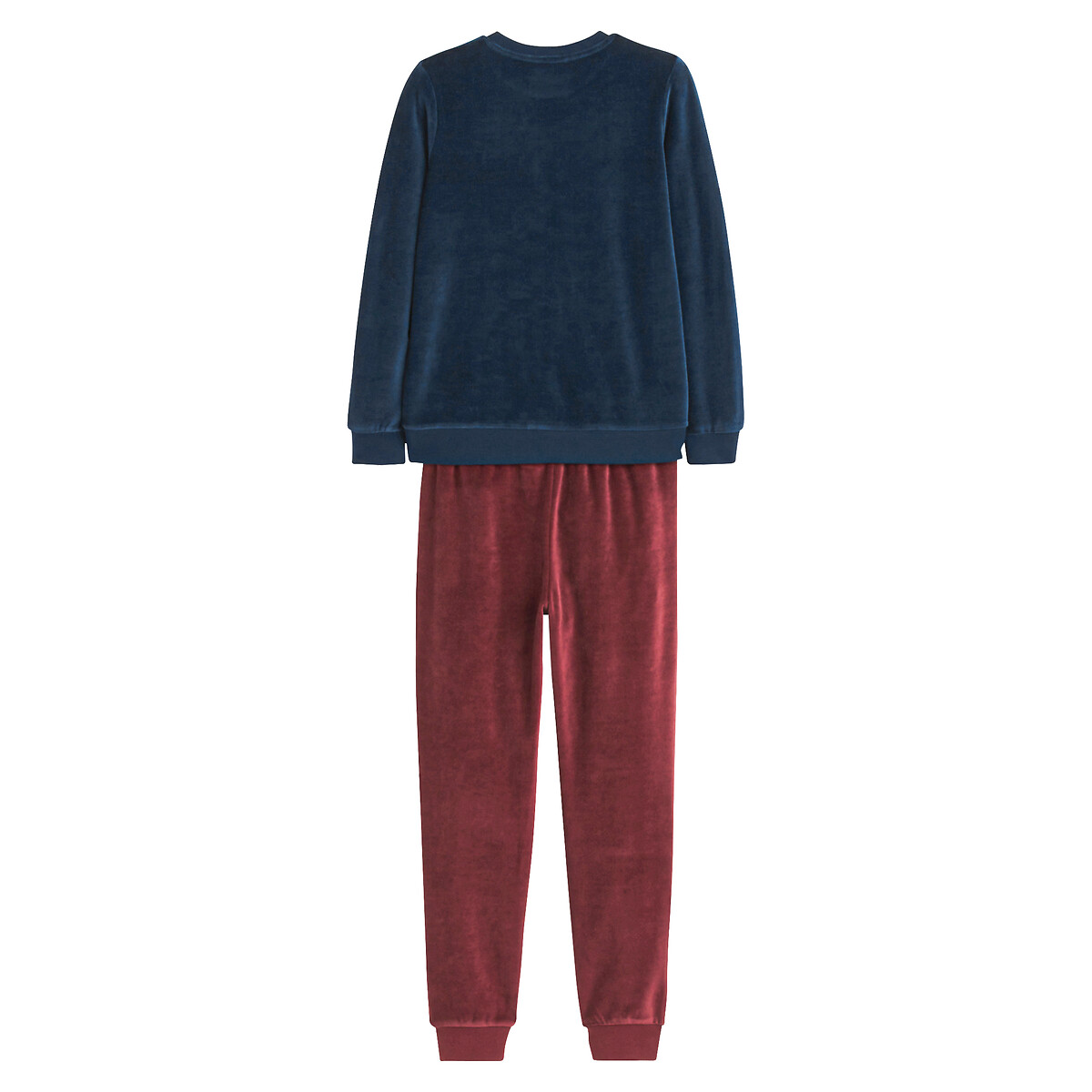 COLEÇÕES LA REDOUTE<br>Pijamas de veludo com motivo de veado