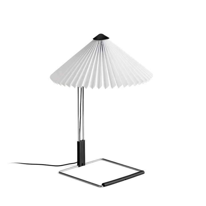 HAY - Matin LED Tischleuchte S, weiss / mirror