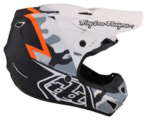 Casque Intégral Troy Lee Designs GP Volt Camo/Blanc