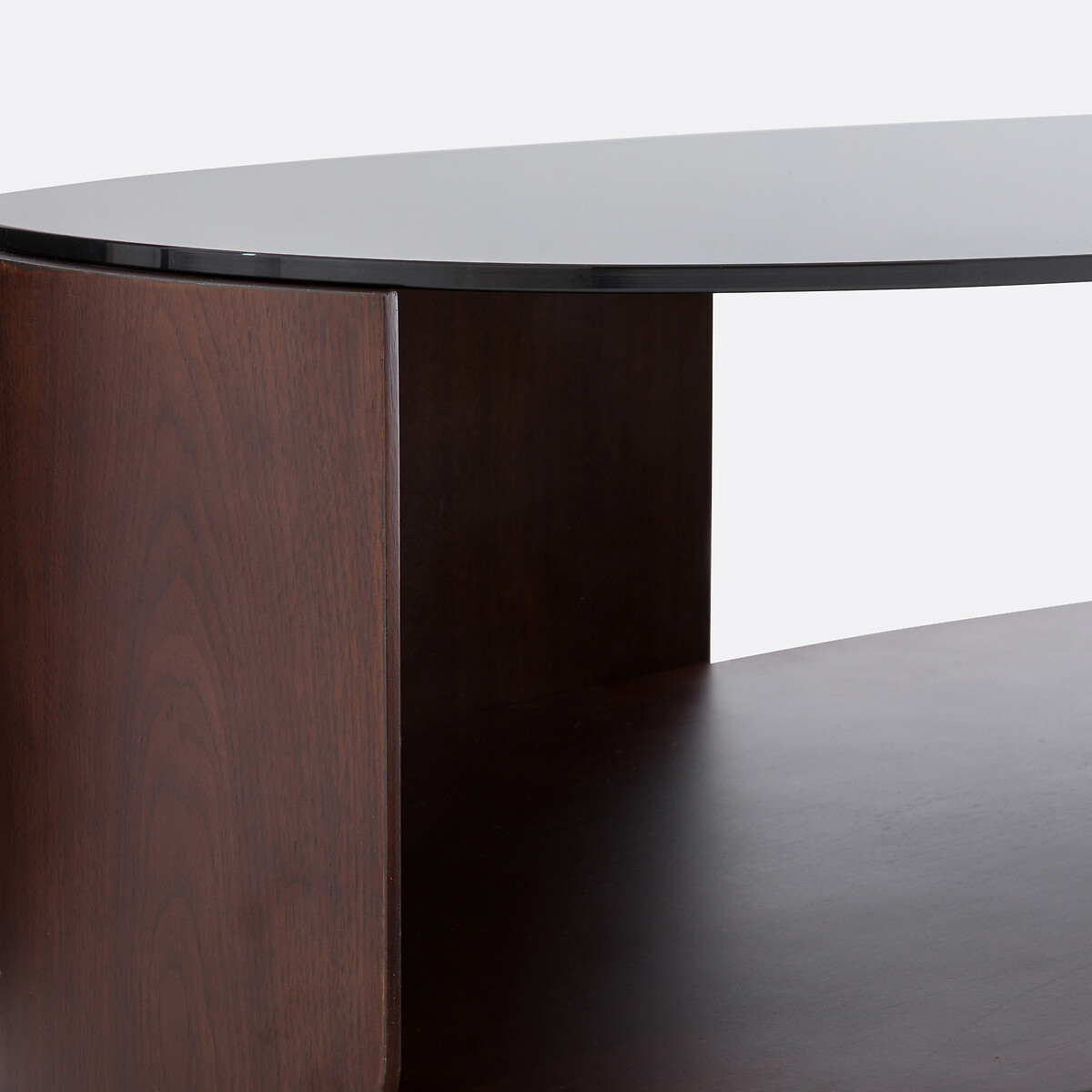 LA REDOUTE INTERIEURS<br>Mesa de centro com tampo de vidro temperado Spinella