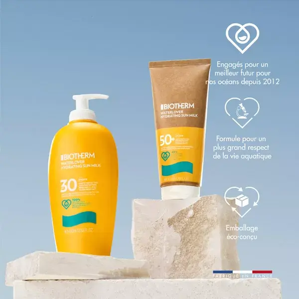 Loção Protetora Solar Hidratante Biotherm Waterlover FPS 30 400ml