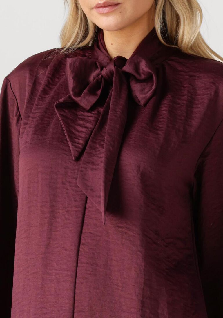bordeaux dante6 mini jurk leigh pussy bow dress