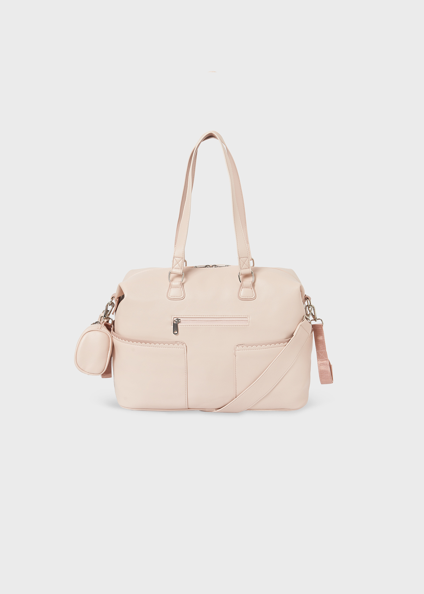 Bolsa ondulada com porta-chupeta para bebê