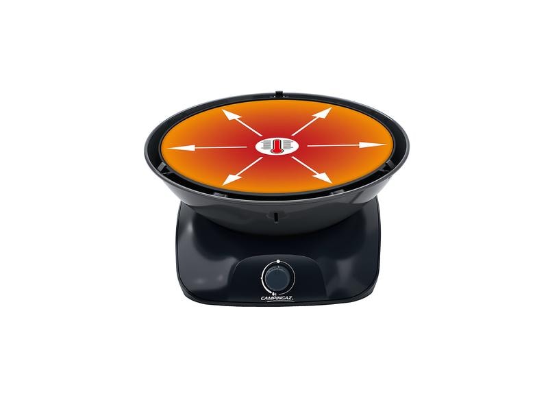 Campingaz Tischgrill  360 Grill CV Mobiler Tischgrill für das Grillen auf dem Balkon