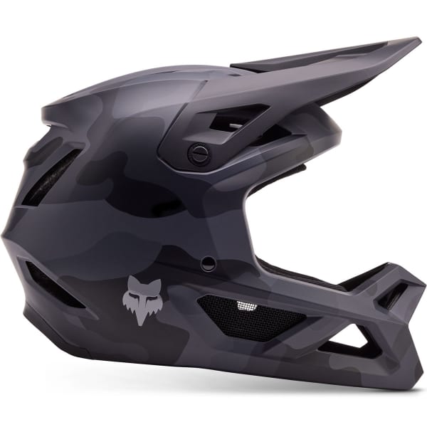 Casque VTT FOX YTH RAMPAGE BARGE CE/CPSC BLACK CAMO