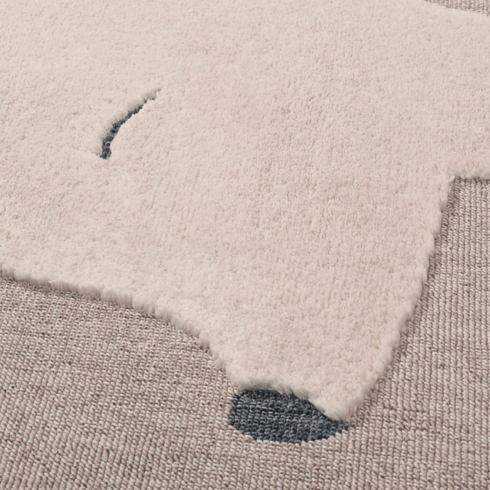 Tapis intérieur en polyester bambi biche 160 x 230 cm