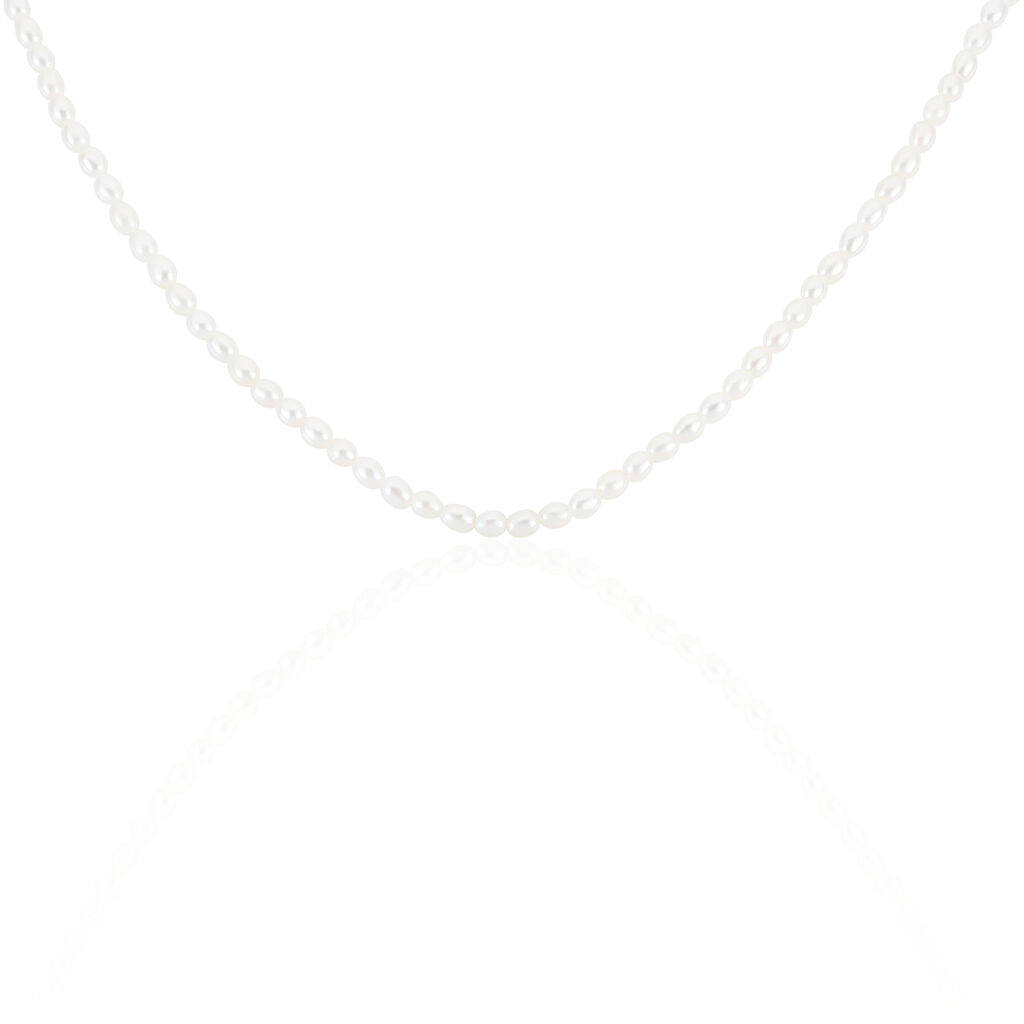 Collier Alceste Or Jaune Perle De Culture