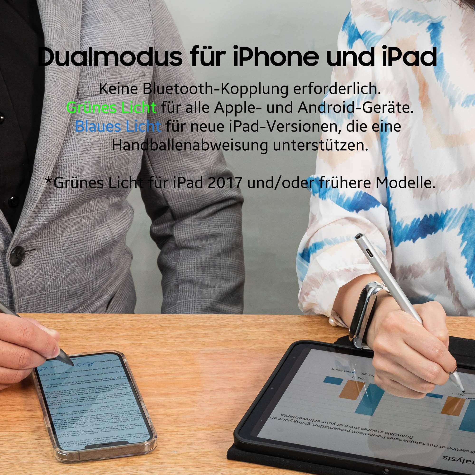Neo Duo Präzisions Stylus Touch Pen (ADNEODG) - Graphite Schwarz