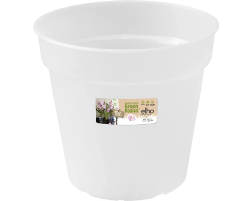 elho Provence orchideeënpot, kunststof, Ø 13 cm, H 12 cm, transparant