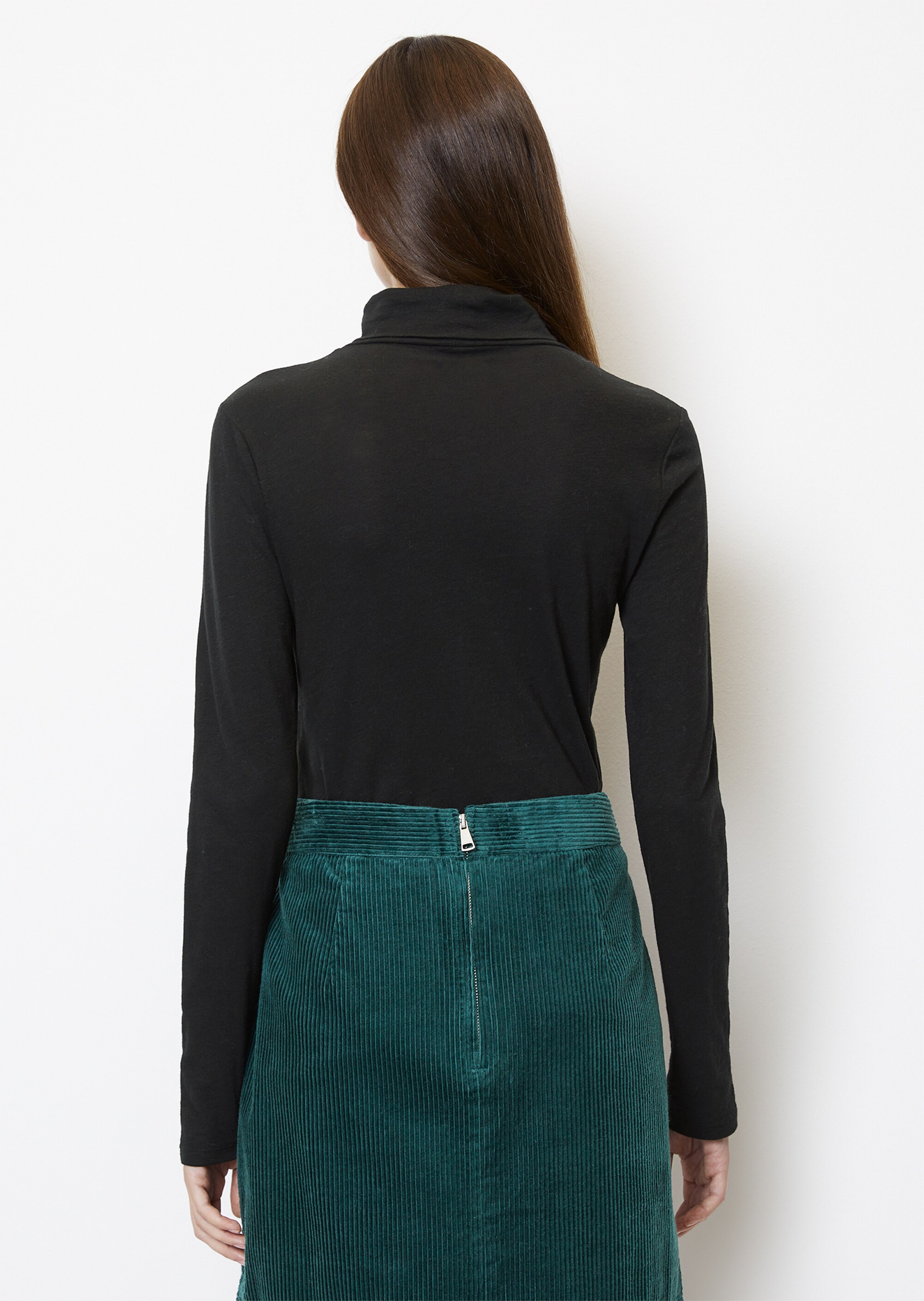 DfC Rollkragen-Longsleeve shapedaus Organic Cotton