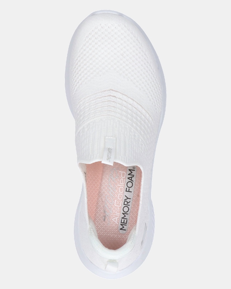 Skechers Ultra Flex 3.0 Instapschoenen  - wit