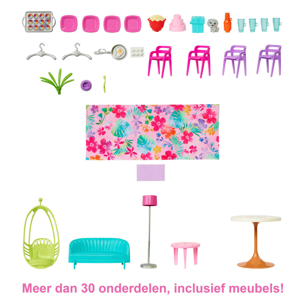 Barbie Vakantiehuis Speelset