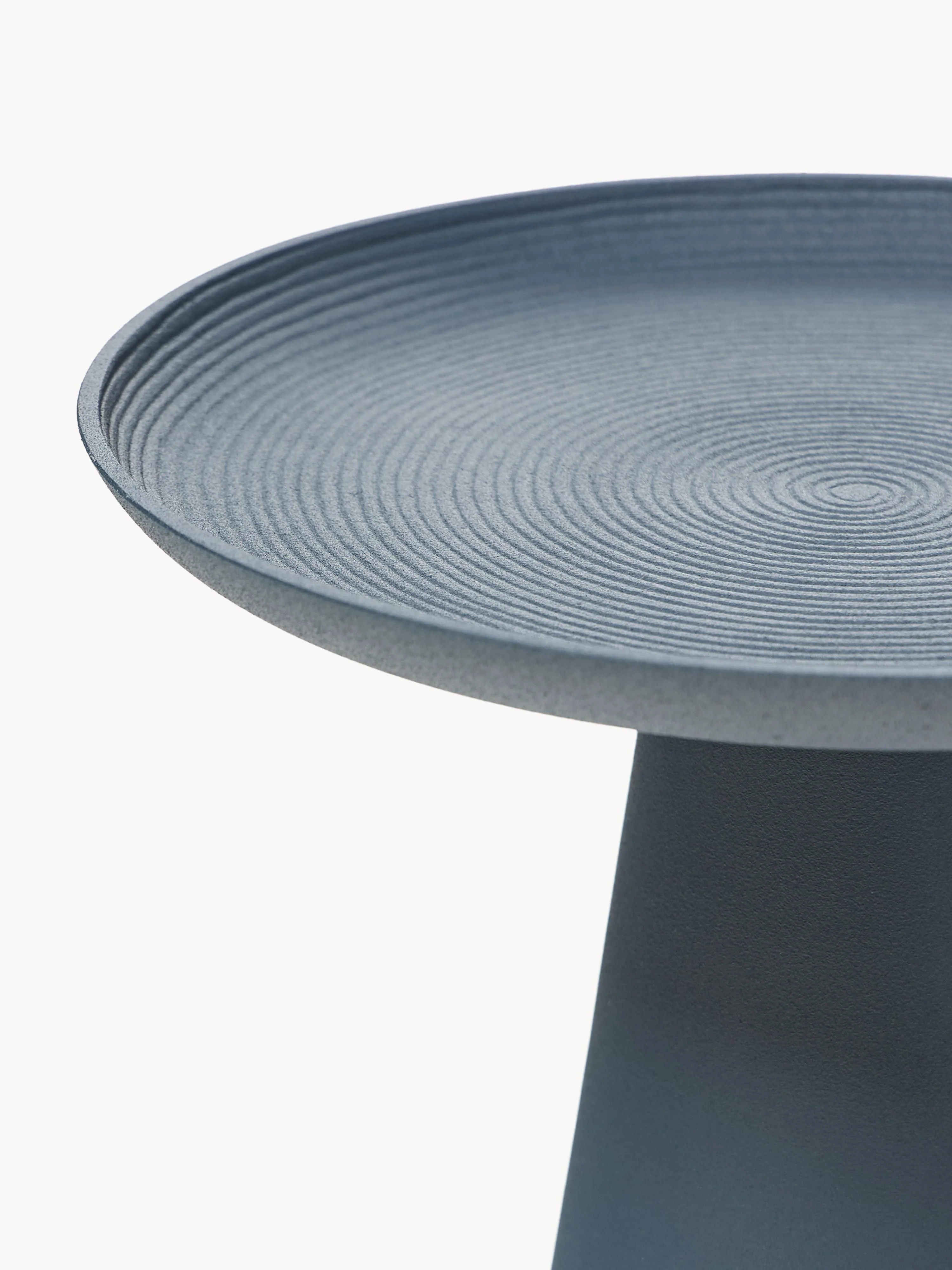 Ronde bijzettafel Ringar van metaal