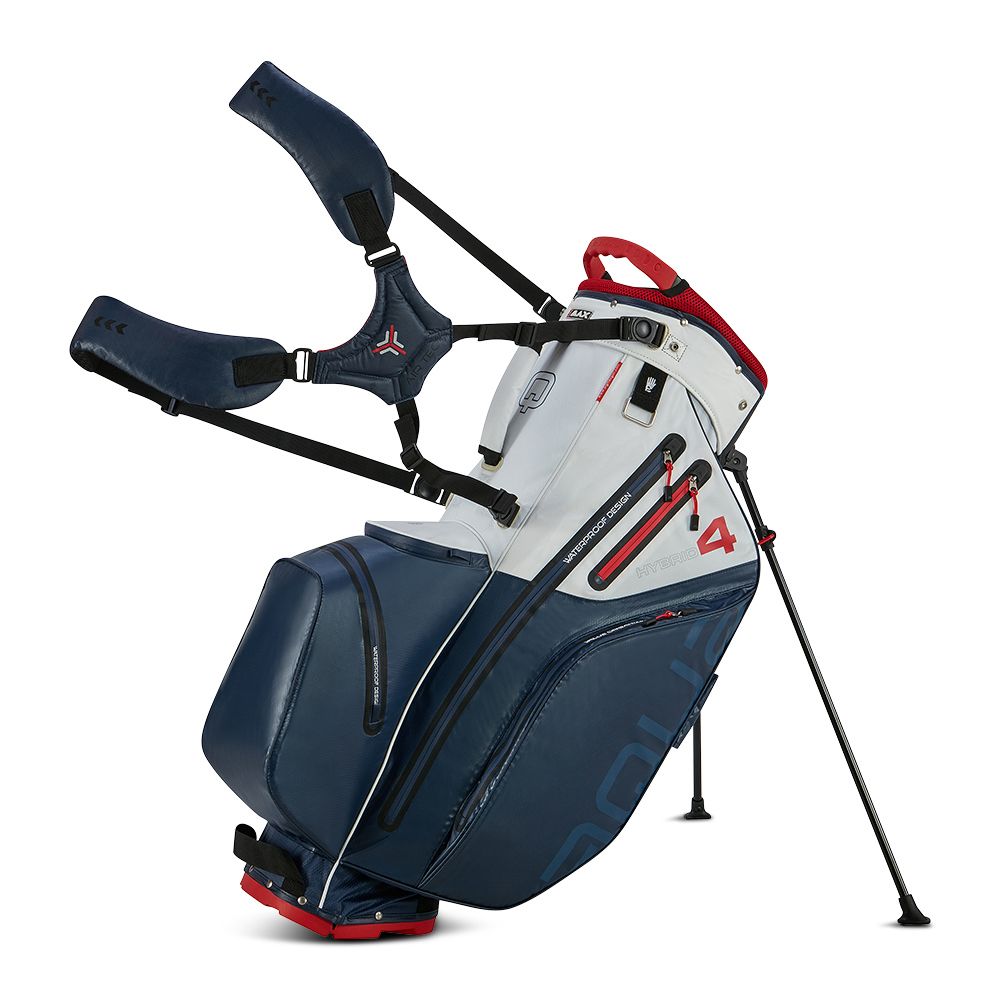 Aqua Hybrid 4 Bærebag Navy/Hvit/Rød