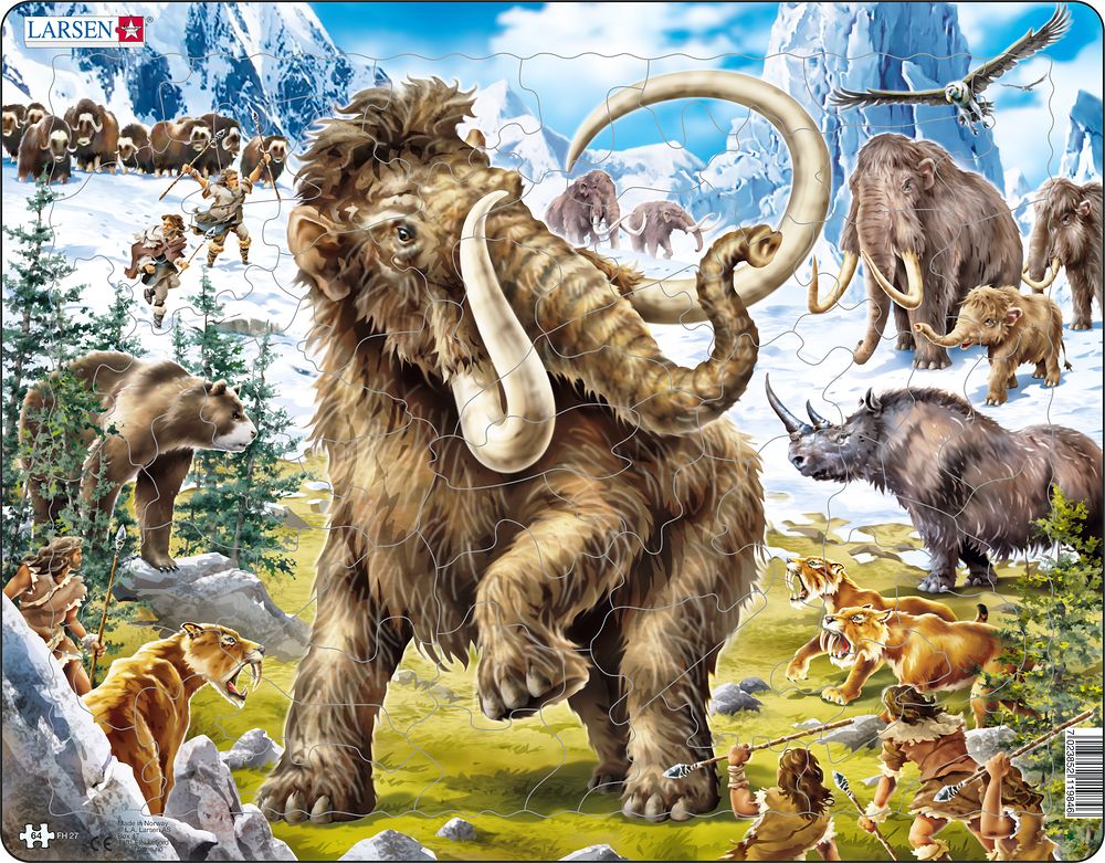 Larsen Puzzle Puzzle - Mammut