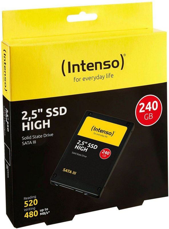 Intenso - 2.5inch SSD - SATA III - 240GB