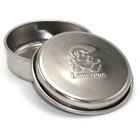 Lamazuna Boîte en inox ronde vide