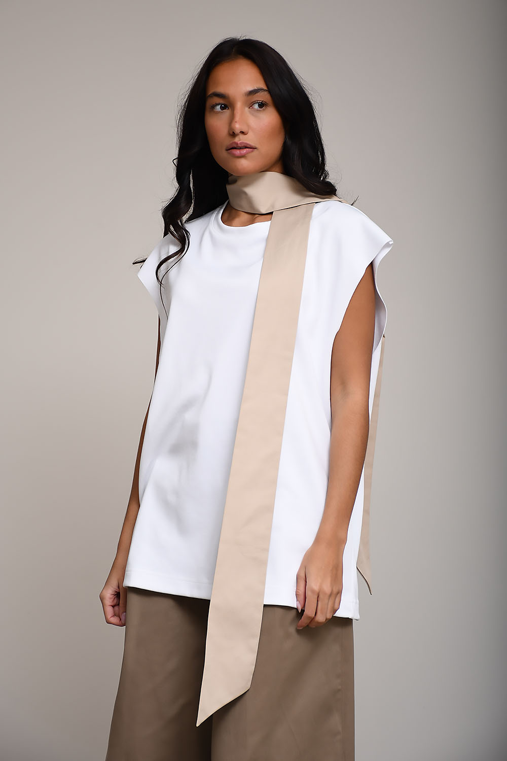 Over tie -tshirt