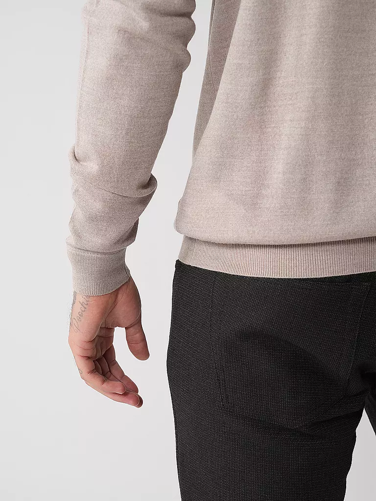 ROY ROBSON Rollkragenpullover beige