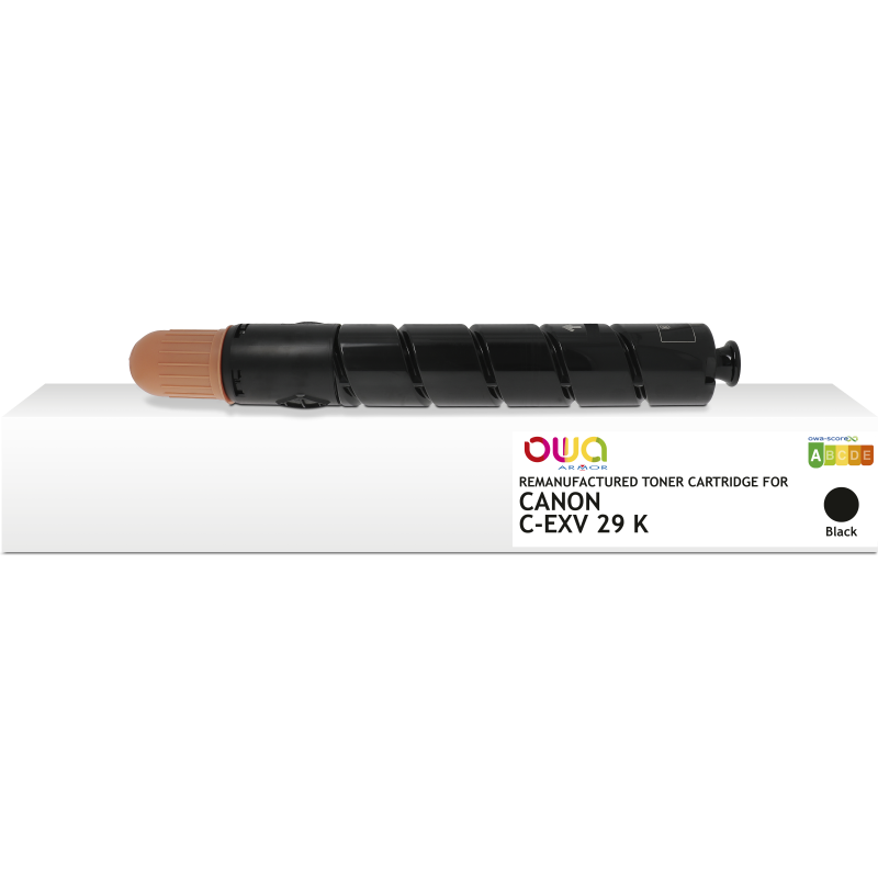 Toner remanufacturé OWA - standard - Noir - pour CANON C-EXV29K