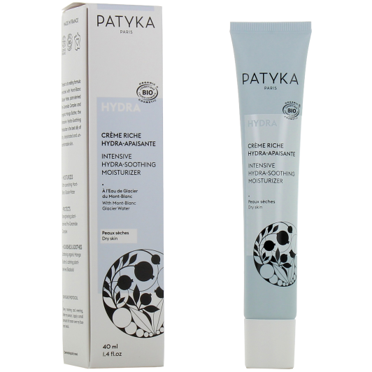 Crème riche hydra-apaisante Patyka Bio - Peaux sèches