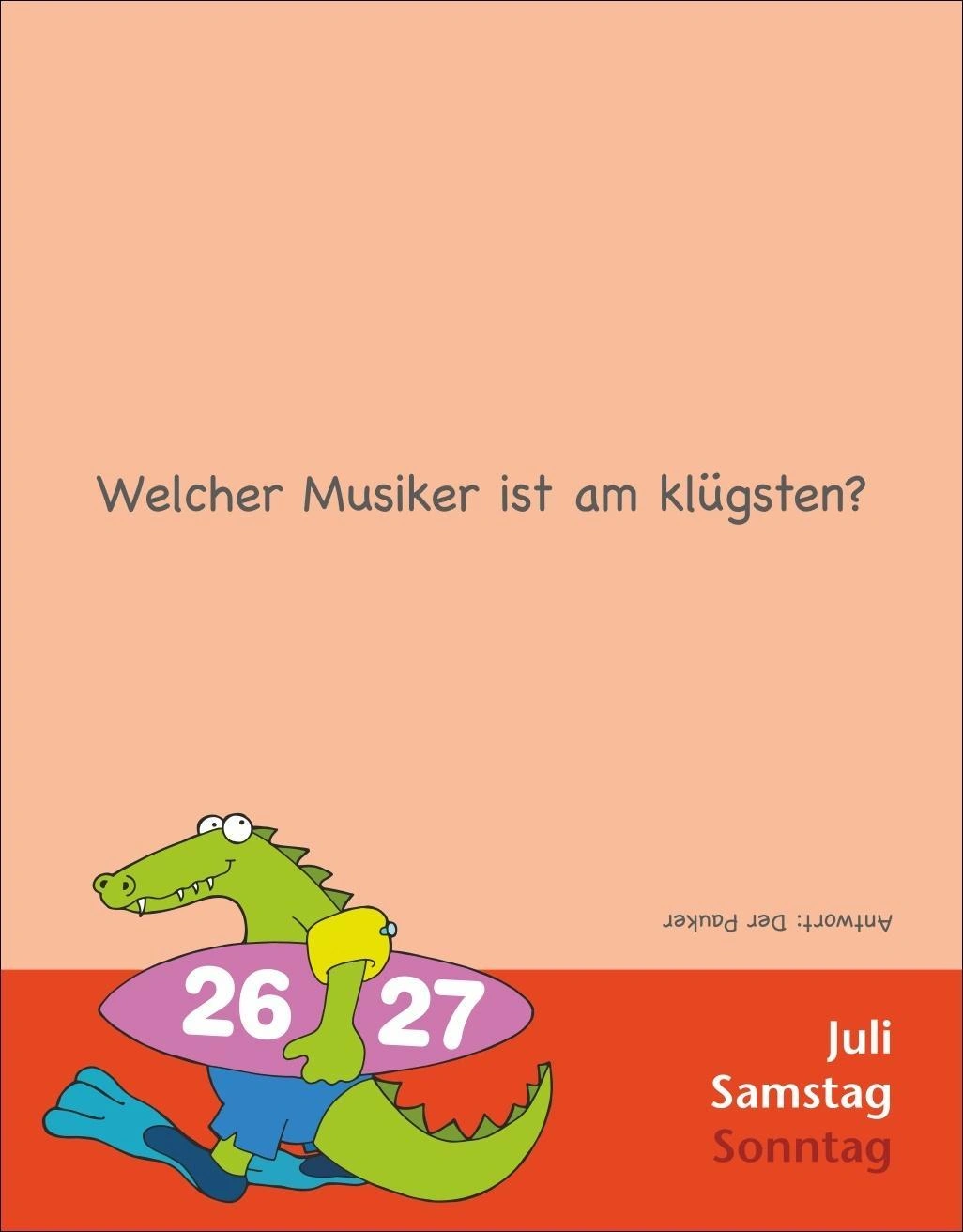 Witze Kids Tagesabreißkalender 2025