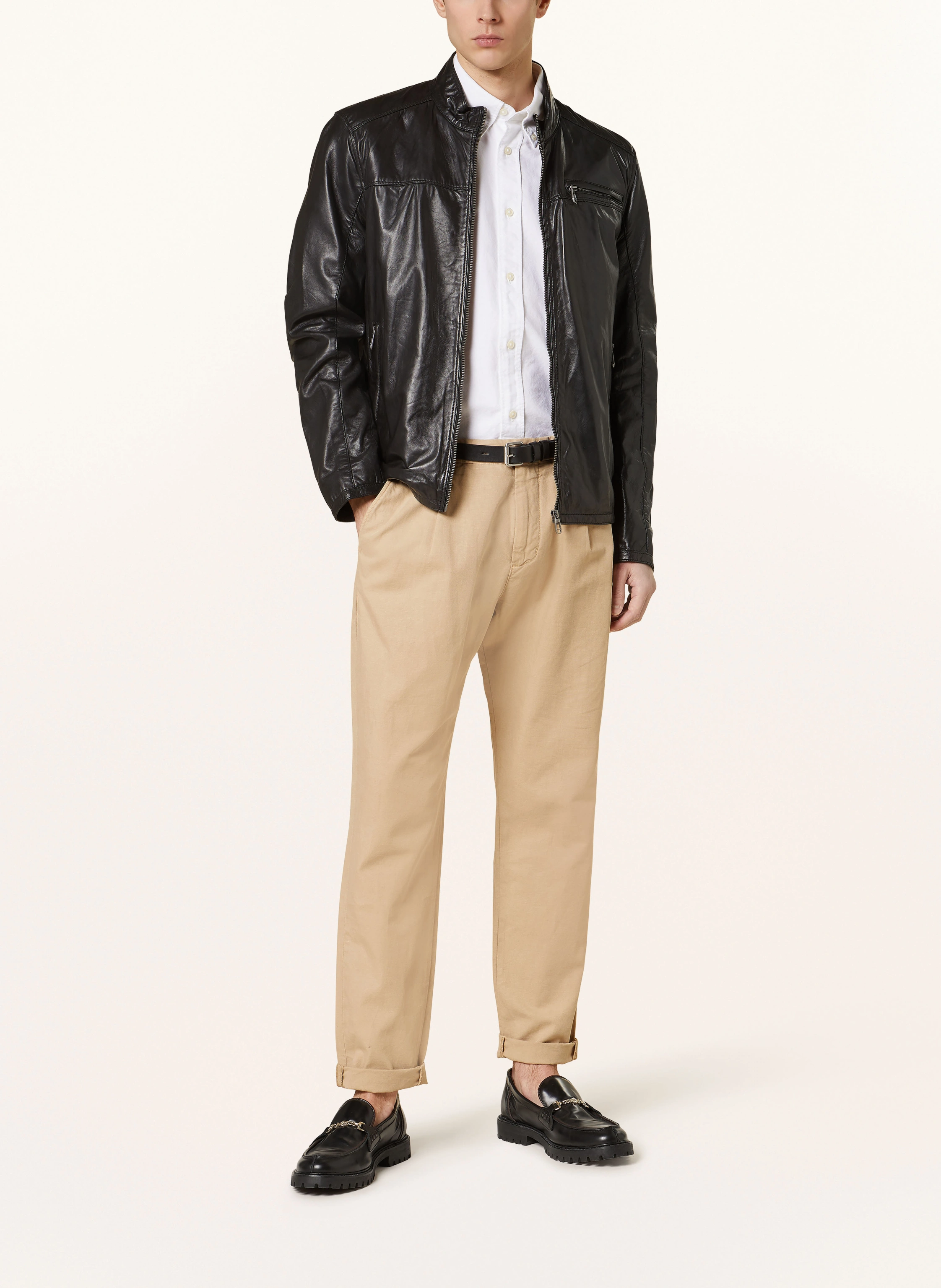 MILESTONE Lederjacke MSMARCO