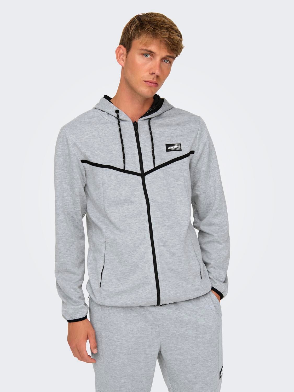 ONSLIAM Sweatshirt Light Grey Melange