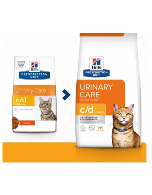 Hill's Prescription Diet C\/D Multicare Urinary Care Zak Kip - Kattenvoer