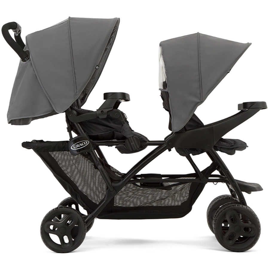 Graco® Geschwisterkinderwagen Stadium Duo Titanium