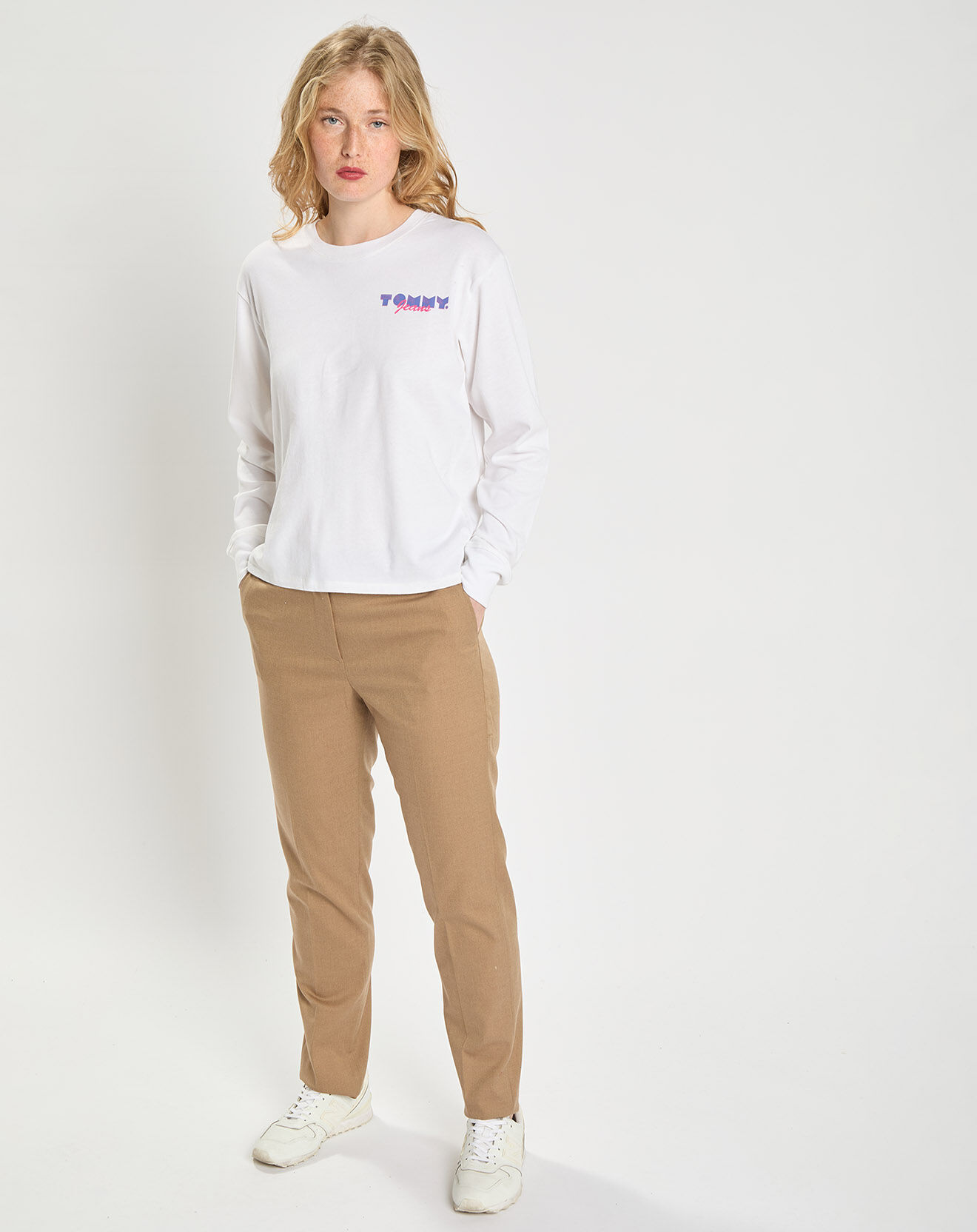 Tommy Jeans T-Shirt Vintage blanc