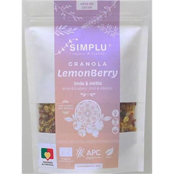 Granola Limão Mirtilo Bio