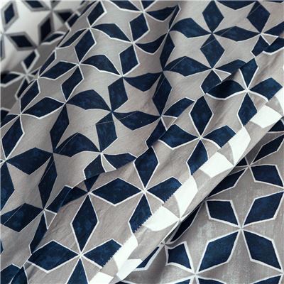 Linge de lit micro-motifs - BECQUET CRÉATION