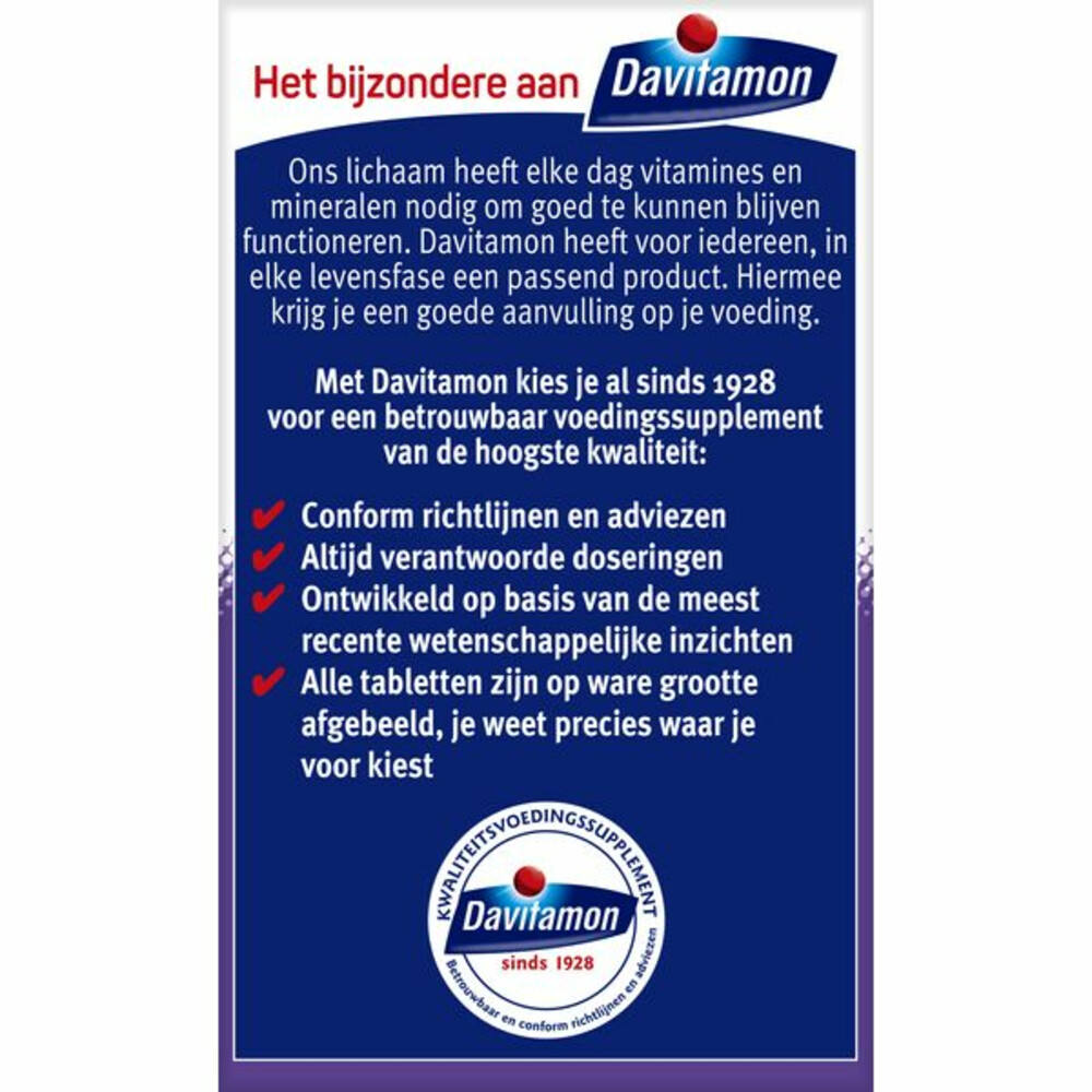 2x Davitamon Vitamine D3 20MCG Hoog Gedoseerd75 smelttabletten