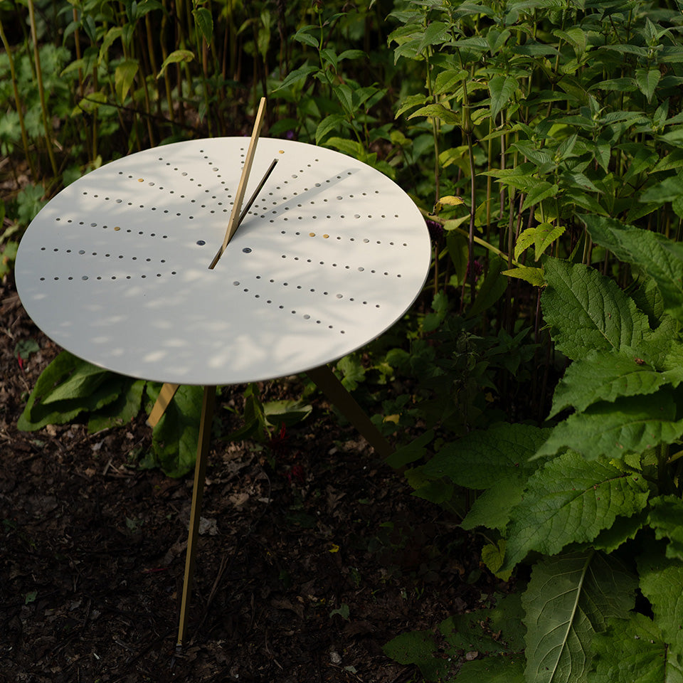 Sundial bijzettafel zandgeel