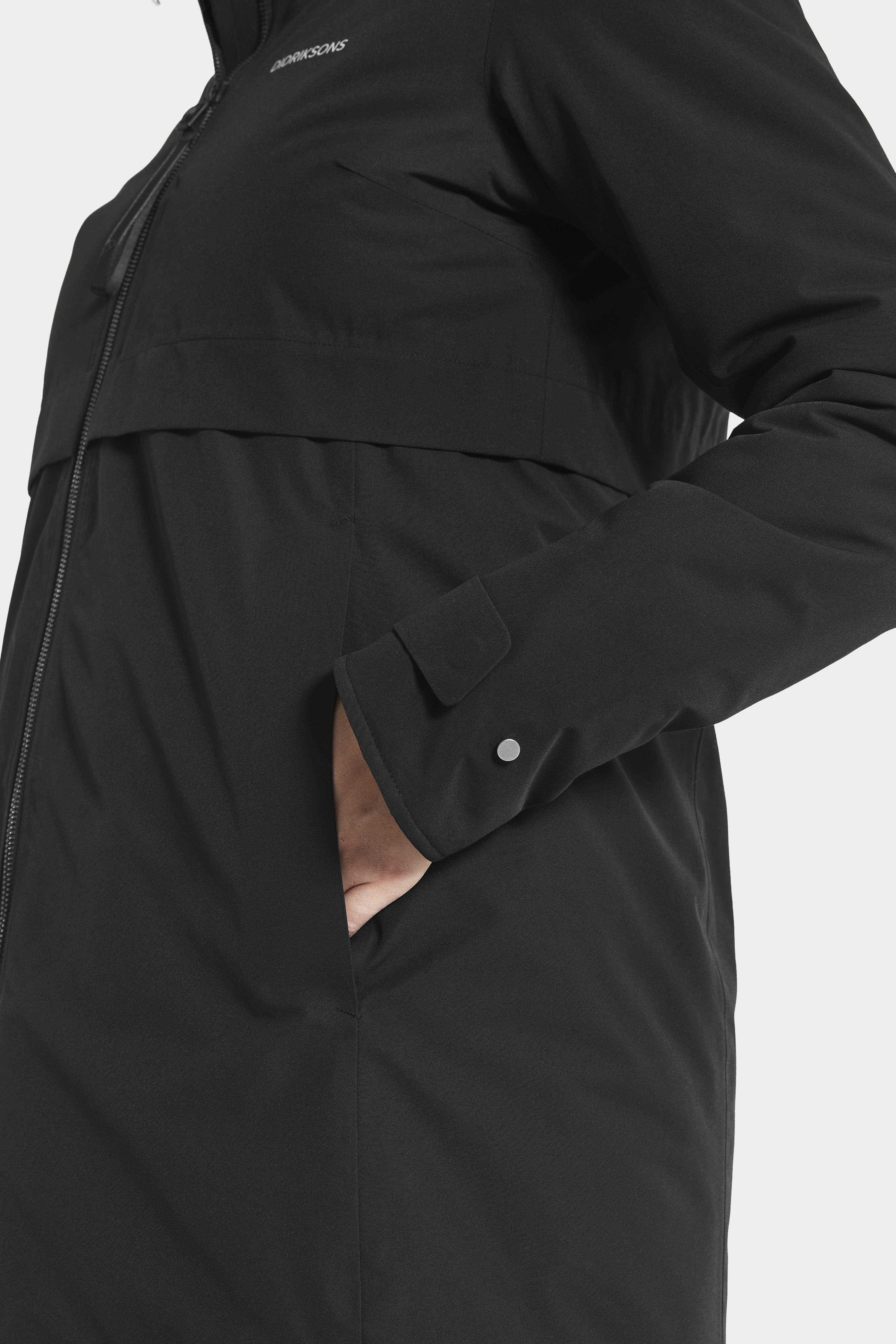 Didriksons parka Helle zwart