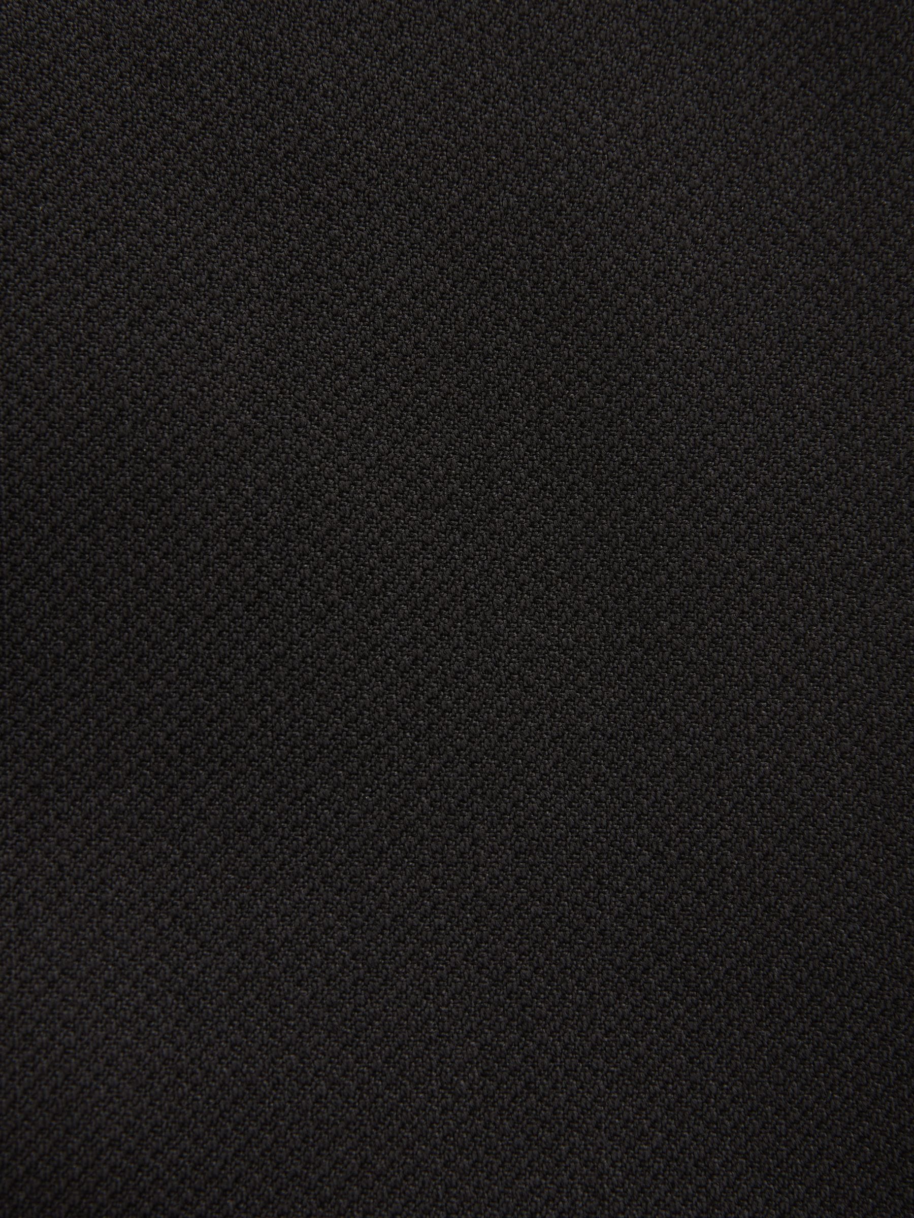 Zwart - Herenvest met textuur