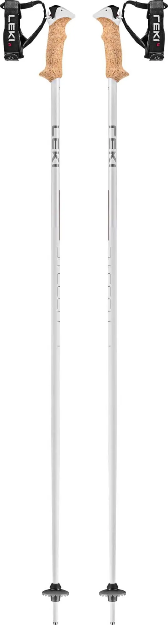 Leki Women's Stella S White-Silver-Whitegold