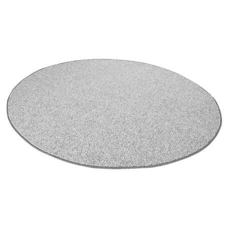 Vloerkleed Rond Wool - Grijs