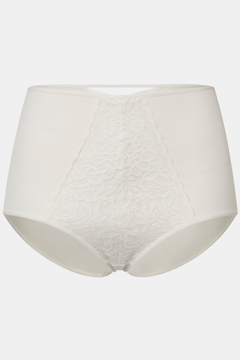 Maxislip, Spitzen-Einsatz, High Waist