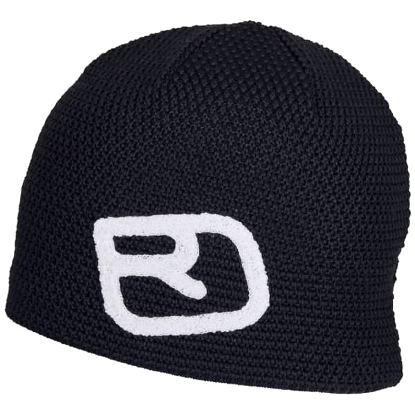 Bonnet ski ORTOVOX ROCK'N'WOOL BEANIE BLACK RAVEN