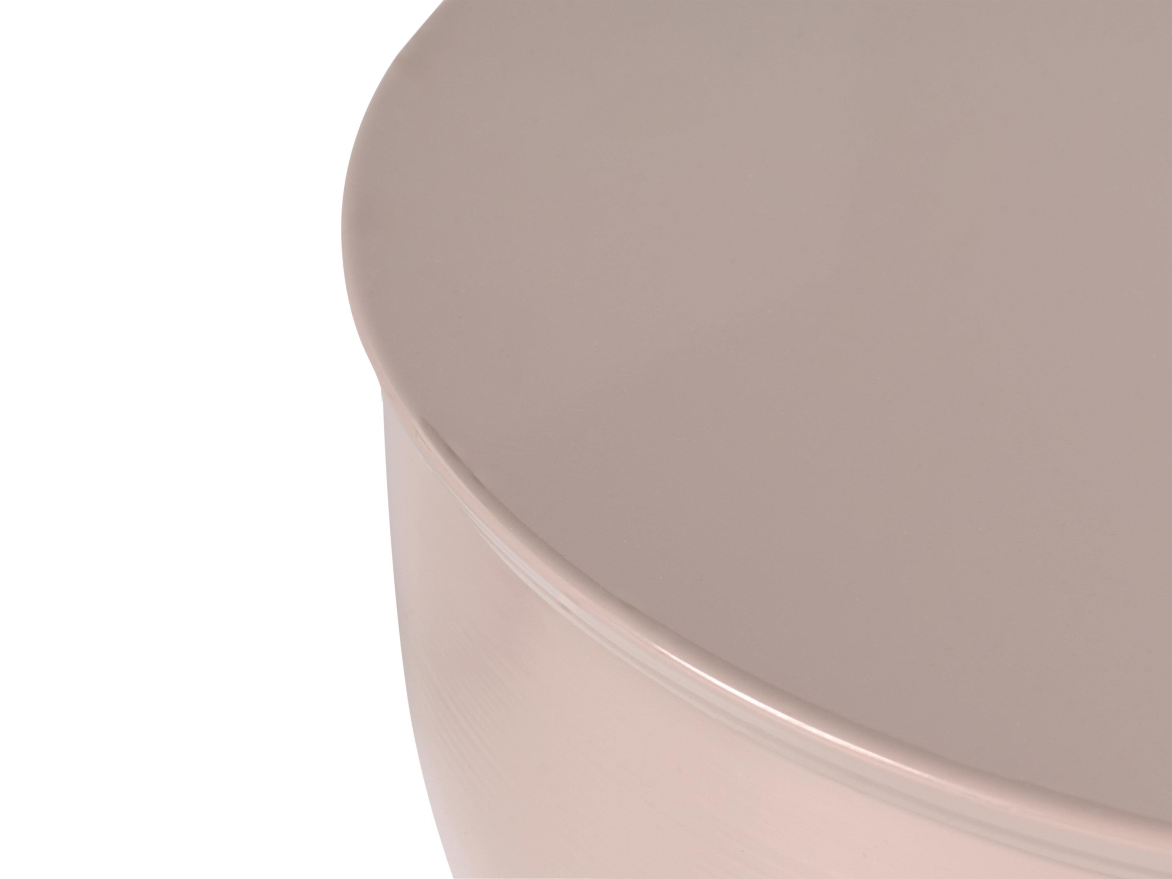 Bijzettafel CANYON Metaal Lichtbeige