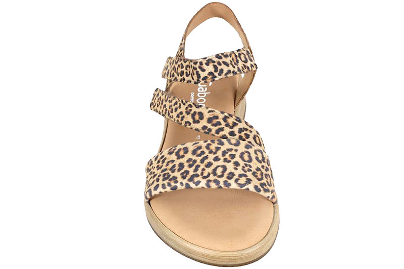 GABOR LEOPARD SANDAL I RUSKIND