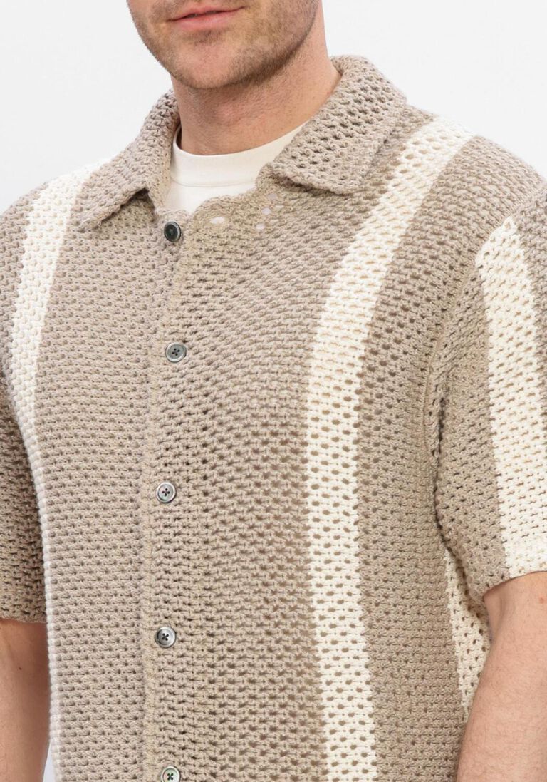 beige profuomo polo polo ss button th