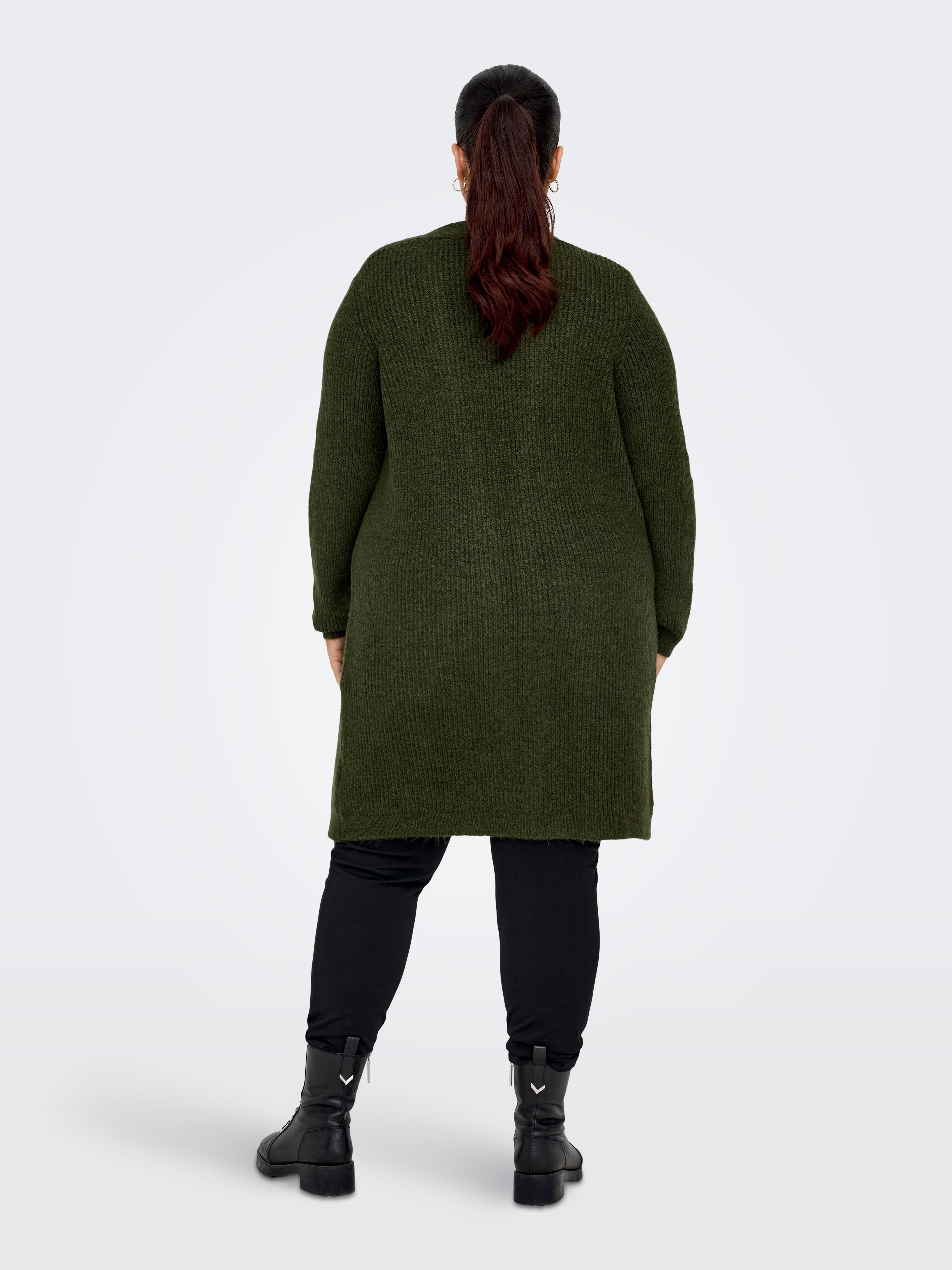 CARJADE Strickjacke Khaki
