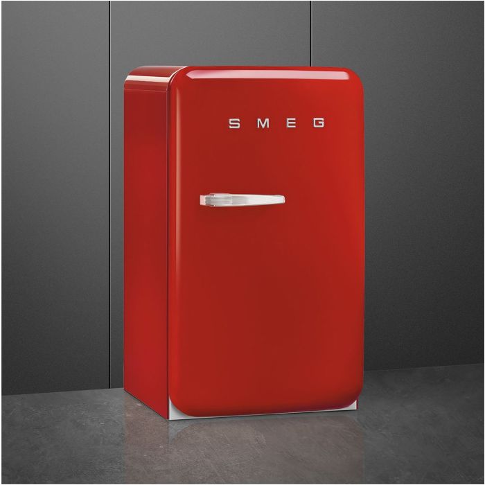 SMEG Stand-Kühlschrank 50's Retro Style FAB10HRRD5 Rot