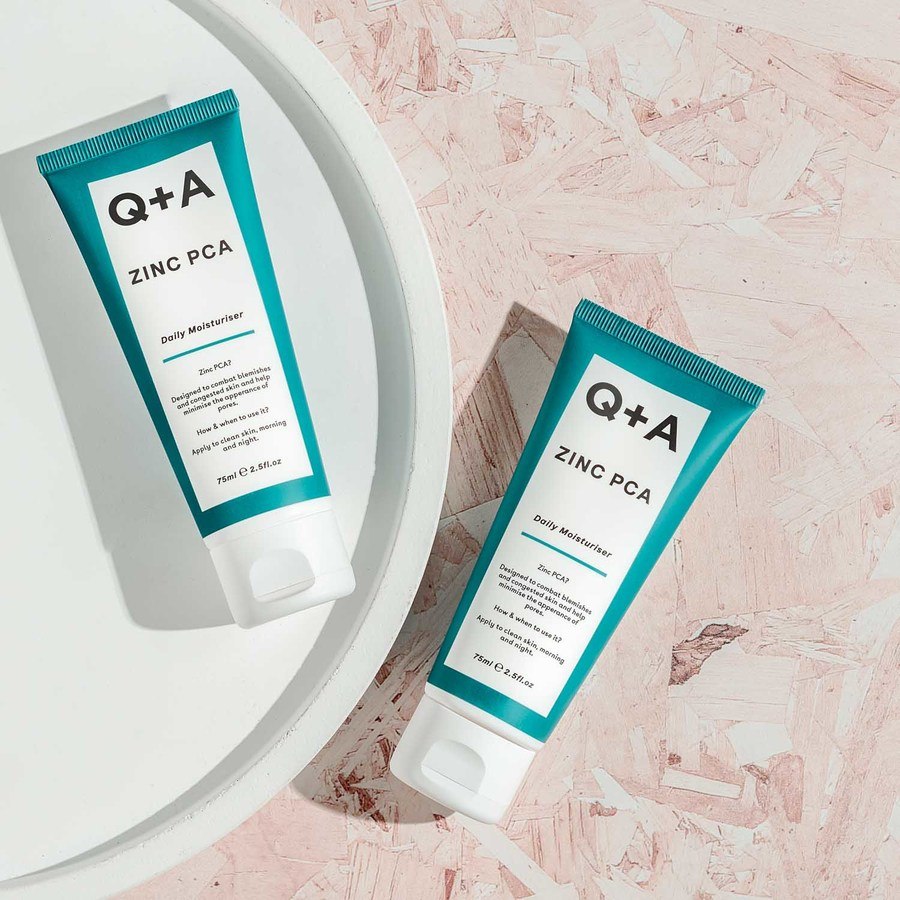Q+A Zinc PCA Daily Moisturiser 75ml